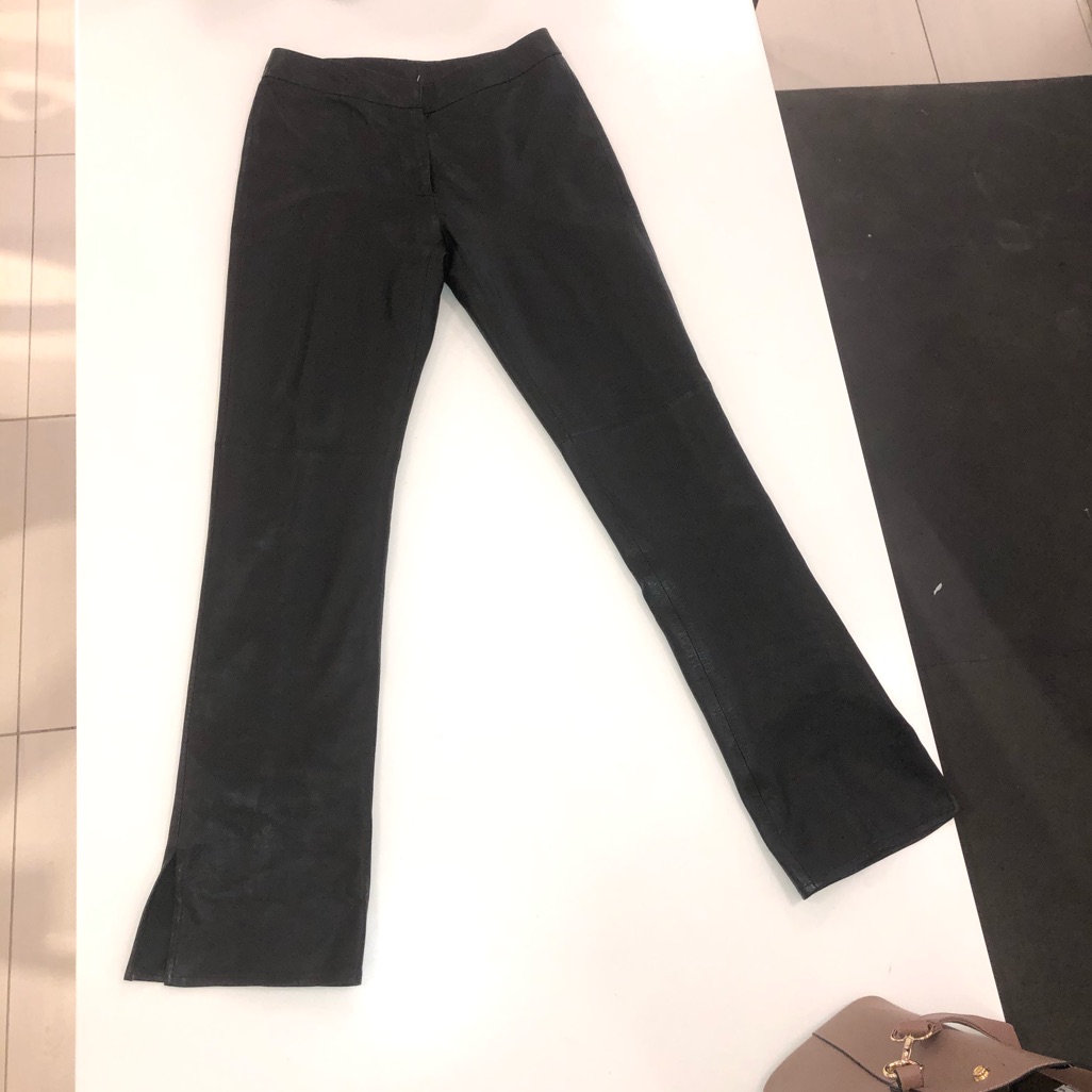 Vintage Cache Lamb Skin Leggings